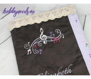 Stickserie - Colorful Music Noten